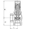 Bronze overflow/overpressure valve | KP-2051